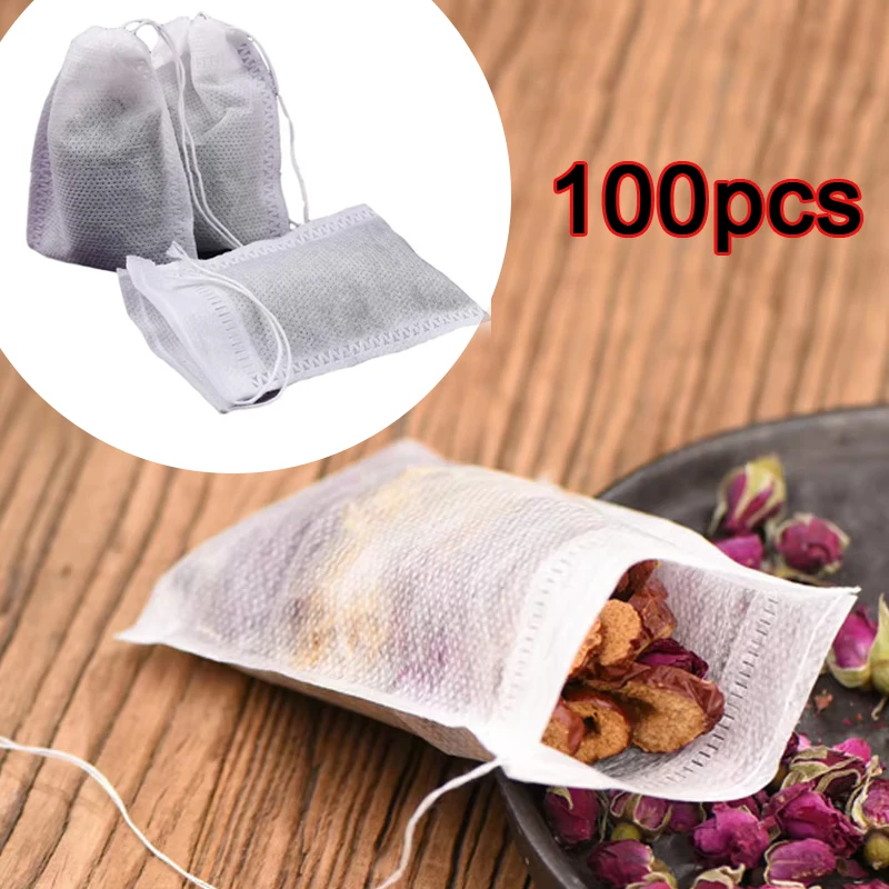 Herbal Tea For Wellness - 100 قطعة أكياس الشاي القابل للتصرف