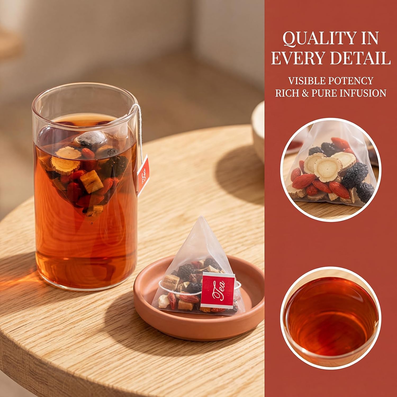 شاي دعم صحة الكلى – مزيج الأعش - مراجعة Herbal Tea For Wellness وسعره