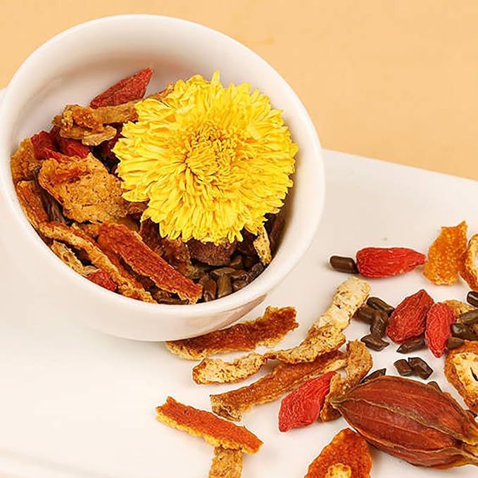 شاي أعشاب الهندباء والتوت الأس - مراجعة Herbal Tea For Wellness وسعره