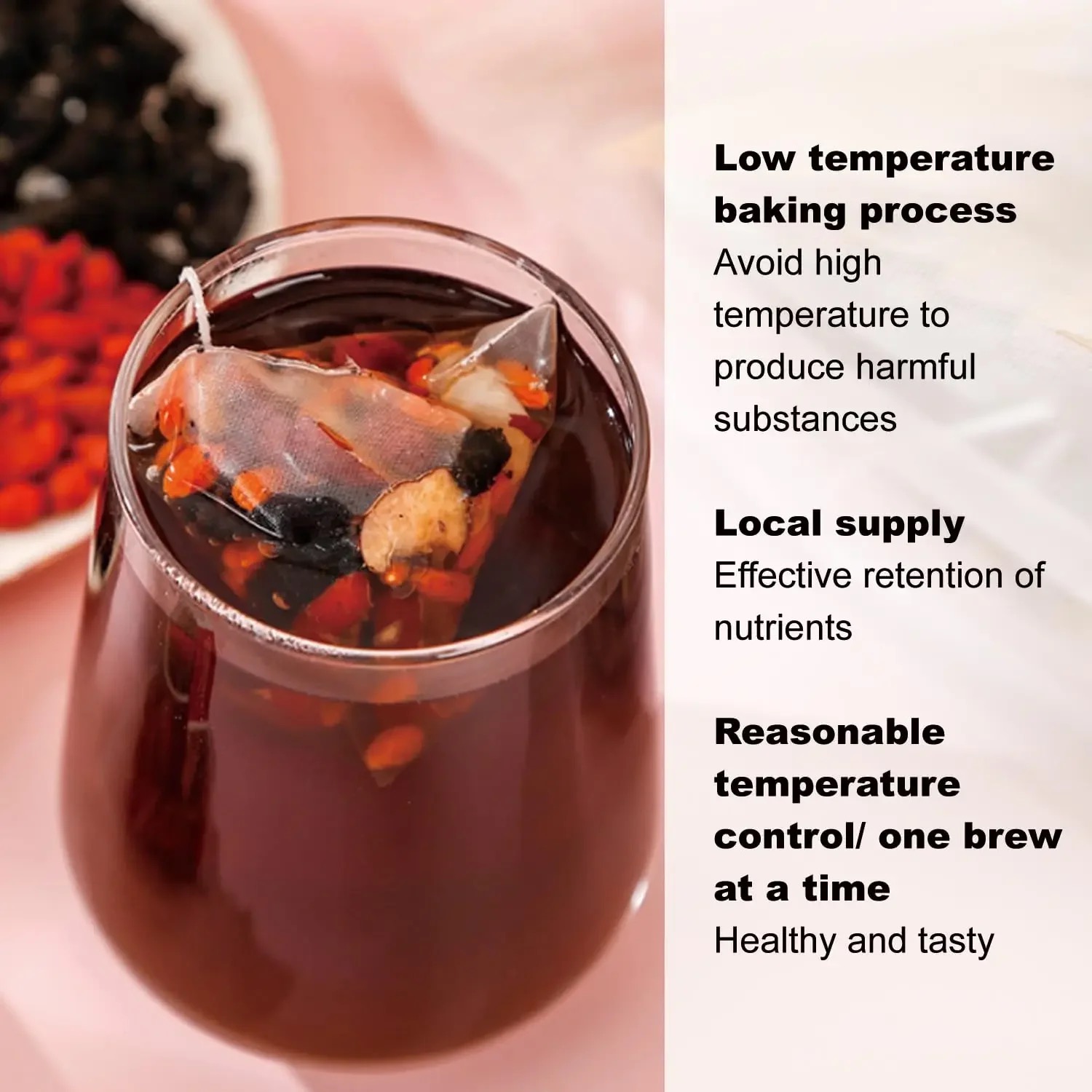 شاي الأعشاب الطبيعي الخالي من  - مراجعة Herbal Tea For Wellness وسعره