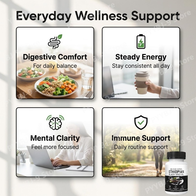 كبسولات زيت الحبة السوداء الإث - مراجعة Herbal And Wellness وسعره
