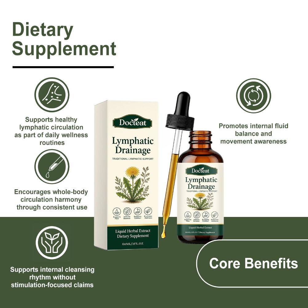 سائل تصريف ليمفاوي يدعم تدفق ا - مراجعة Herbal Wellness Healthcare وسعره
