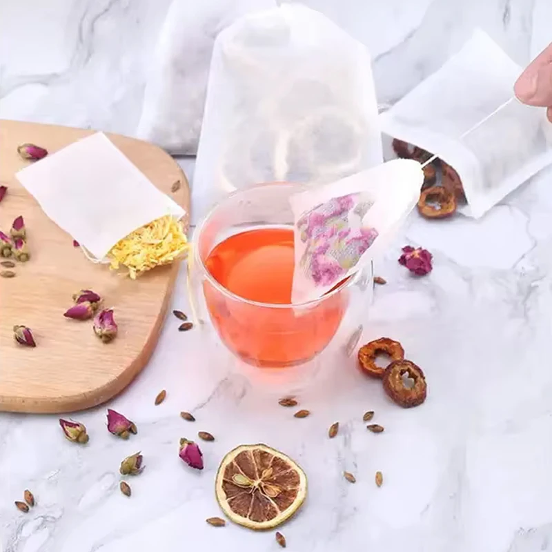 100 قطعة أكياس الشاي القابل لل - مراجعة Herbal Tea For Wellness وسعره