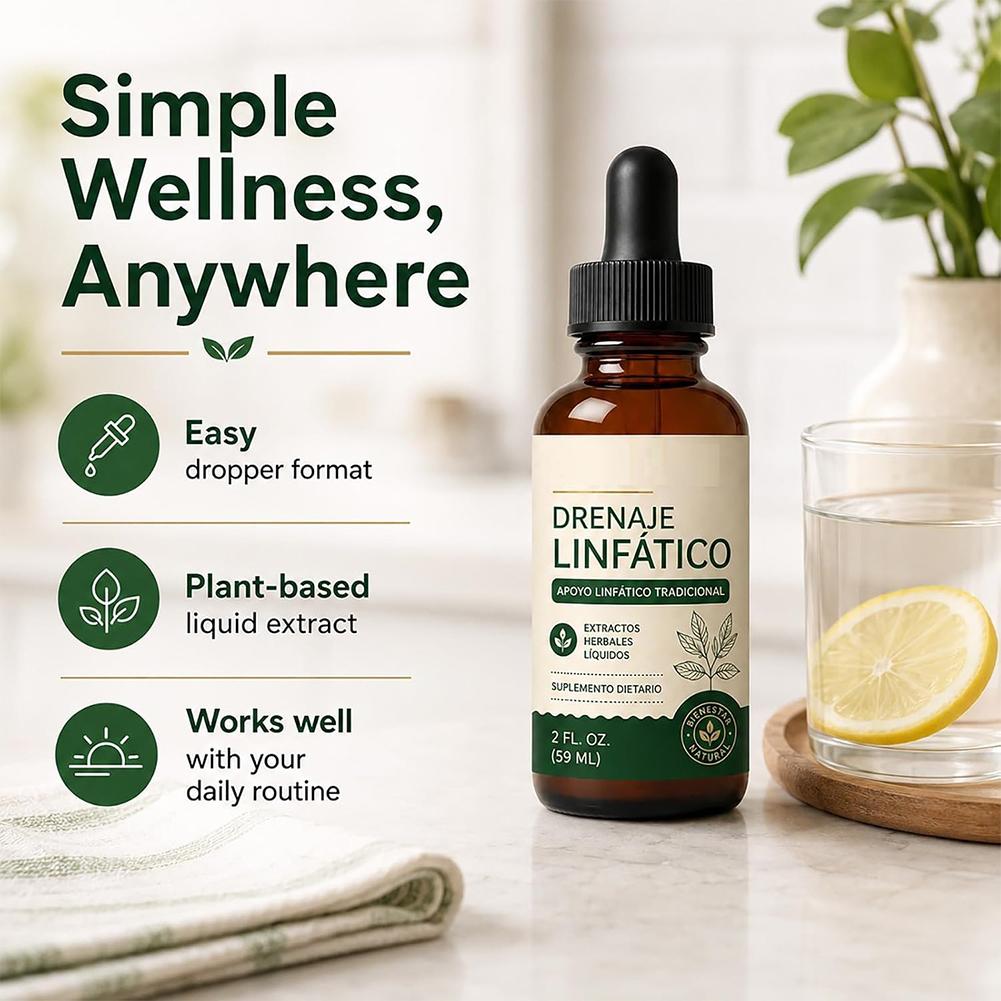 قطرات لتصريف الجهاز اللمفاوي،  - مراجعة Herbal Wellness Liquid وسعره
